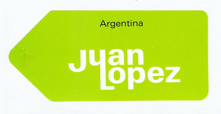 JUAN LOPEZ ARGENTINA logo