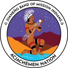 JUANEÑO BAND OF MISSION INDIANS  ACJACHEMEN NATION logo
