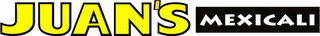 JUAN'S MEXICALI logo