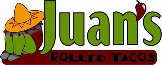 JUAN'S ROLLED TACOS logo