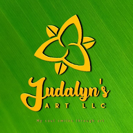 JUDALYN'S ART LLC MY SOUL SMILES THROUGH ART logo