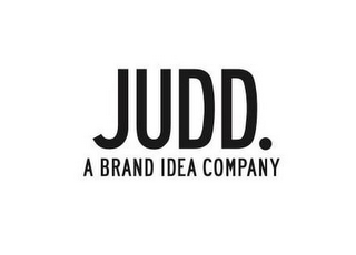 JUDD. A BRAND IDEA COMPANY logo