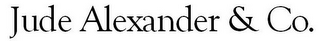 JUDE ALEXANDER & CO. logo