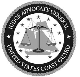 JUDGE ADVOCATE GENERAL UNITED STATES COAST GUARD logo