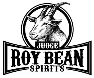 JUDGE ROY BEAN SPIRITS logo