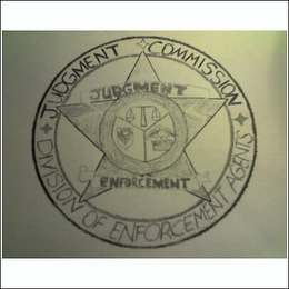 JUDGMENT ENFORCEMENT JUDGMENT COMMISSION DIVISION OF ENFORCEMENT AGENTS logo
