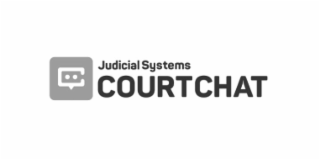 JUDICIAL SYSTEMS COURTCHAT logo