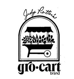 JUDY POTTER'S GRO-CART BRAND logo