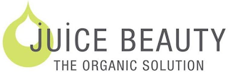 JUICE BEAUTY THE ORGANIC SOLUTION logo