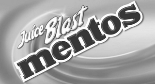 JUICE BLAST MENTOS logo