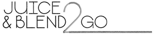 JUICE & BLEND2GO logo