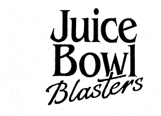 JUICE BOWL BLASTERS logo