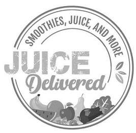 JUICE DELIVERED SMOOTHIES, JUICE, AND MORE logo