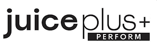 JUICE PLUS+ PERFORM logo