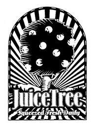JUICE-TREE SQUEEZED FRESH DAILY logo