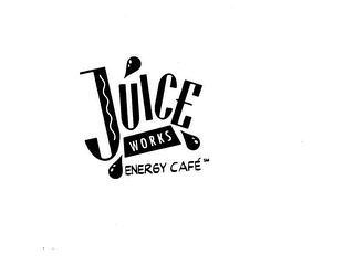 JUICE WORKS ENERGY CAFE logo