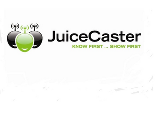 JUICECASTER KNOW FIRST...SHOW FIRST logo