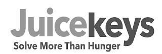 JUICEKEYS SOLVE MORE THAN HUNGER logo