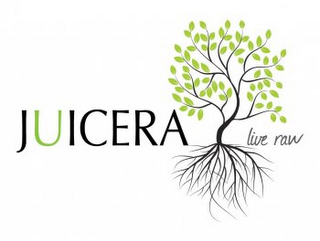 JUICERA LIVE RAW logo