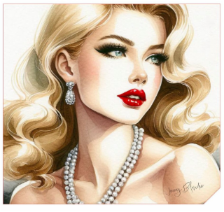 JUICY BLONDIE logo