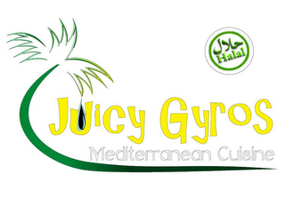 JUICY GYROS MEDITERRANEAN CUISINE HALAL logo