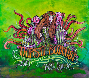 JUICY INDIA PALE ALE THIRSTY BOTANIST logo
