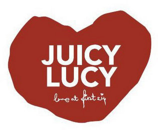 JUICY LUCY LOVE AT FIRST SIP logo
