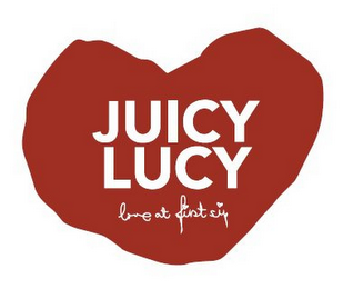 JUICY LUCY LOVE AT FIRST SIP logo