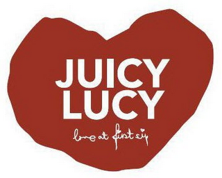 JUICY LUCY LOVE AT FIRST SIP logo