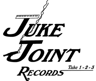 JUKE JOINT RECORDS TAKE 1-2-3 logo