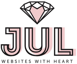 JUL WEBSITES WITH HEART logo