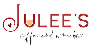JULEE'S COFFEE AND WINE BAR logo