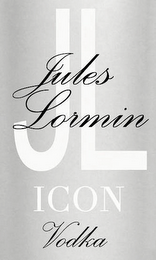 JULES LORMIN JL ICON VODKA logo