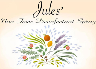 JULES' NON-TOXIC DISINFECTANT SPRAY logo