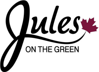 JULES ON THE GREEN logo