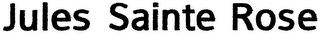 JULES SAINTE ROSE logo