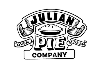 JULIAN PIE COMPANY OVEN FRESH logo