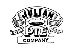 JULIAN PIE COMPANY OVEN FRESH logo