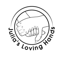 JULIA'S LOVING HANDS logo