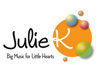 JULIE K BIG MUSIC FOR LITTLE HEARTS logo