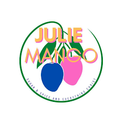 JULIE MANGO SUGAR & SPICE AND EVERYTHING CHRIST logo