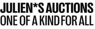 JULIEN*S AUCTIONS ONE OF A KIND FOR ALL logo