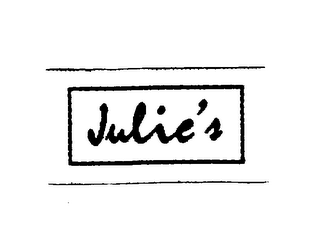 JULIE'S logo