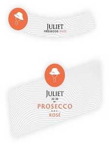 JULIET PROSECCO ROSE JULIET 20 20 PROSECCO D.O.C. ROSE logo