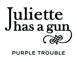 JULIETTE HAS A GUN PURPLE TROUBLE logo