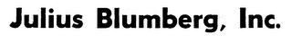 JULIUS BLUMBERG, INC.