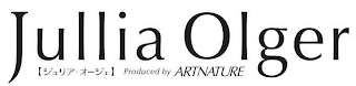 JULLIA OLGER PRODUCED BY ARTNATURE logo