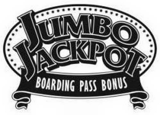 JUMBO JACKPOT BOARDING PASS BONUS logo