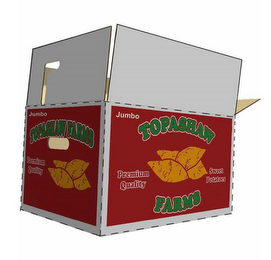 JUMBO TOPASHAW FARMS PREMIUM QUALITY SWEET POTATOES logo