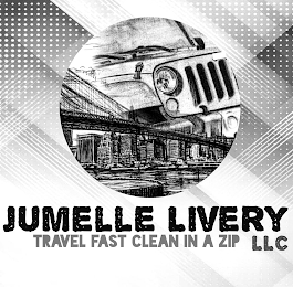 JUMELLE LIVERY LLC TRAVEL FAST CLEAN IN A ZIP logo